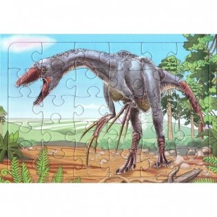 Пазл Динозавр Теризинозавр, 30 элементов фото книги