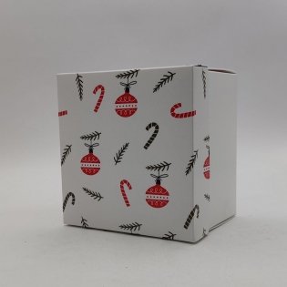 Коробка подарочная 13х13х10 см (дизайн 4) фото книги