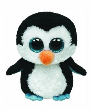 Игрушка мягконабивная Пингвин Waddles, 15 см фото книги