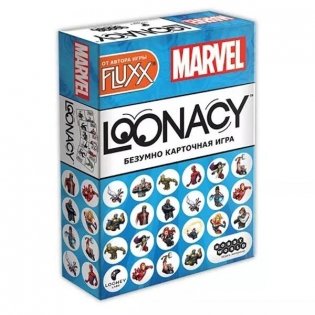 Настольная игра "Loonacy Marvel" фото книги