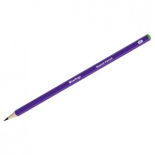 Карандаш чг Berlingo Sketch Pencil HB, шестигранный, заточен. Арт. SP12010 фото книги