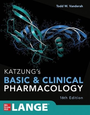Katzung`s Basic and Clinical Pharmacology, 16 ed. фото книги